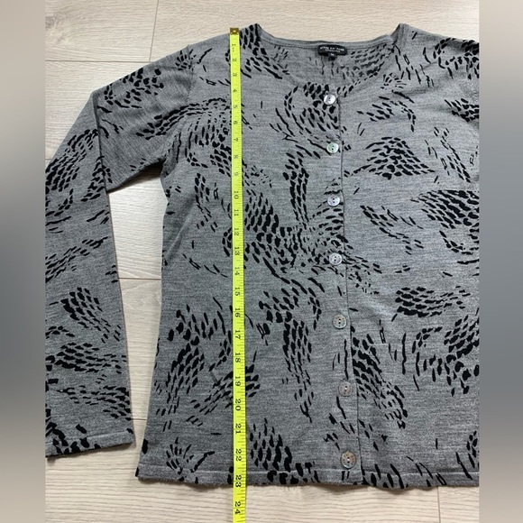 Bitte Kai Rand Copenhagen Grey Wool Cardigan Sweater - Picture 6 of 7